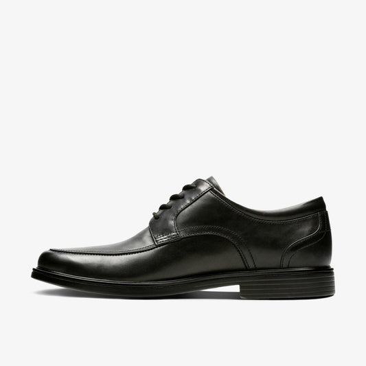 Un Aldric Park Black Leather | Clarks Onsale