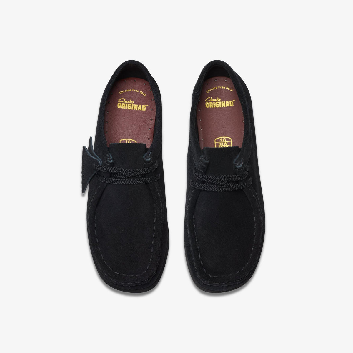 Wallabee Kid Black Suede - US 8857