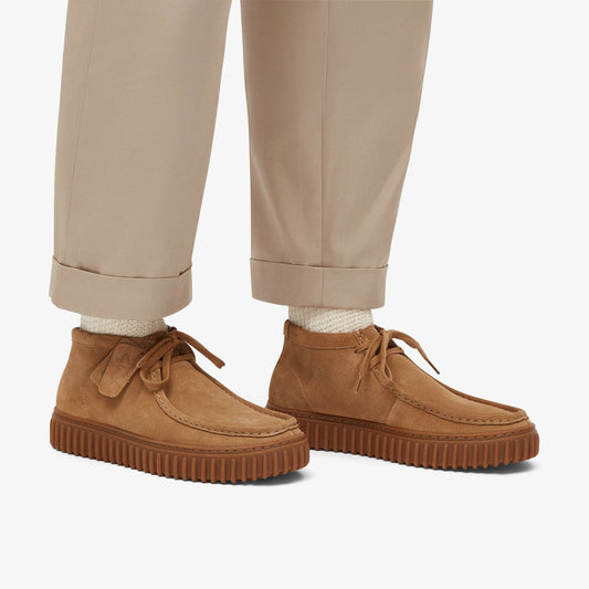 Torhill Hi Dark Sand Suede | Clarks Onsale
