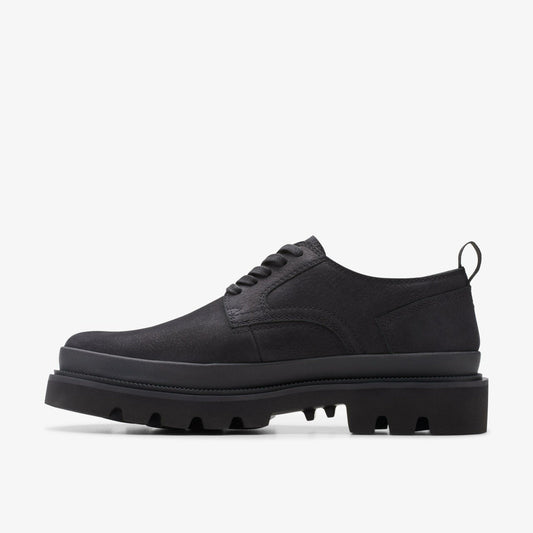 Badell Lace Black Nubuck | Clarks