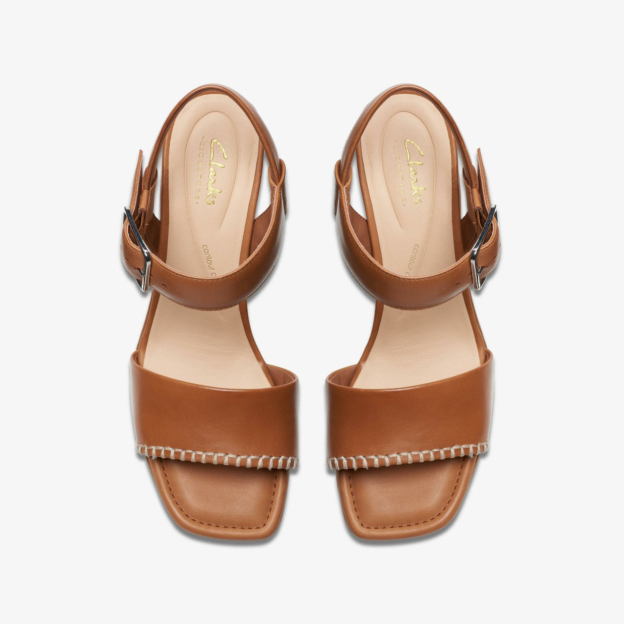 Siara 65 Buckle Tan Leather | Clarks US