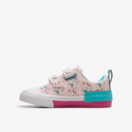 Foxing Myth Toddler Pink Multicolour | Clarks For Sale