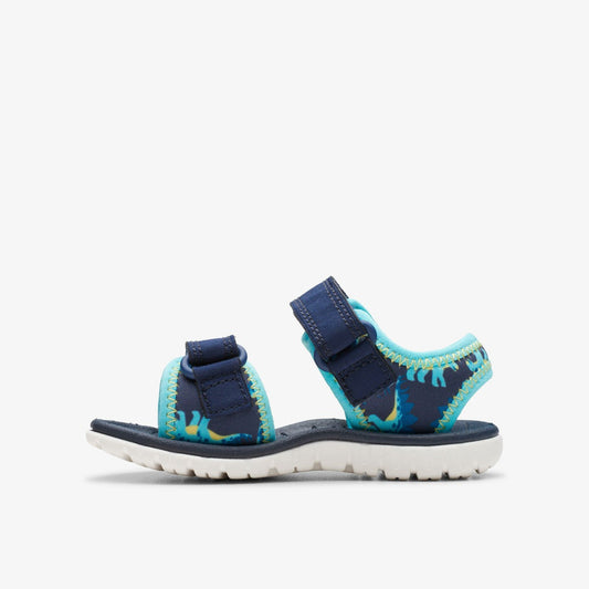 Surfing Tide Toddler Navy | Clarks Discount