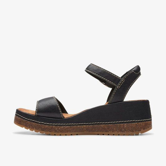 Kassanda Lily Black Leather | Clarks Onsale