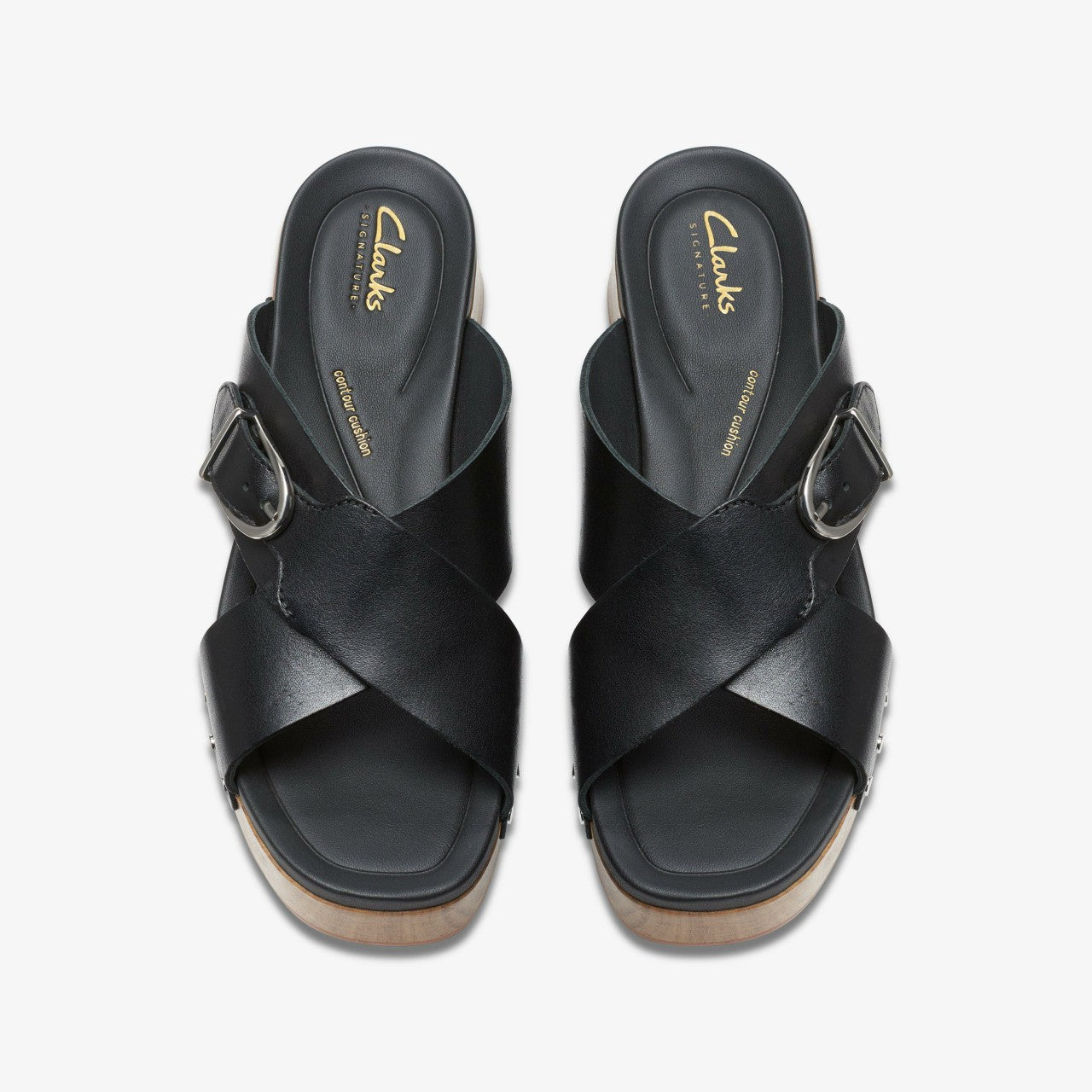 Sivanne Walk Black Leather | Clarks For Sale
