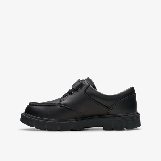 Lorcam Edge Kid Black Leather | Clarks Sale