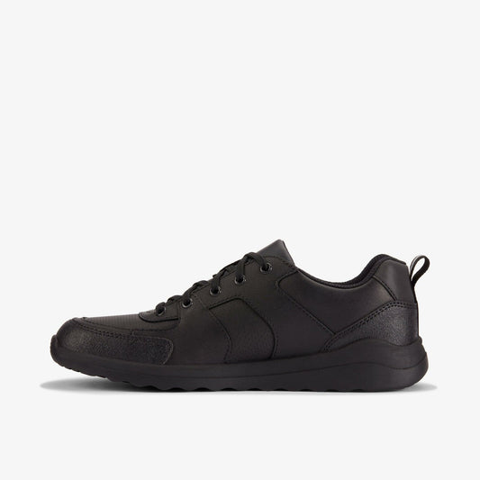 Daze Loop 2 Youth Black Leather | Clarks Discount