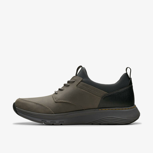 Motion Trek EZ Grey Leather | Clarks US