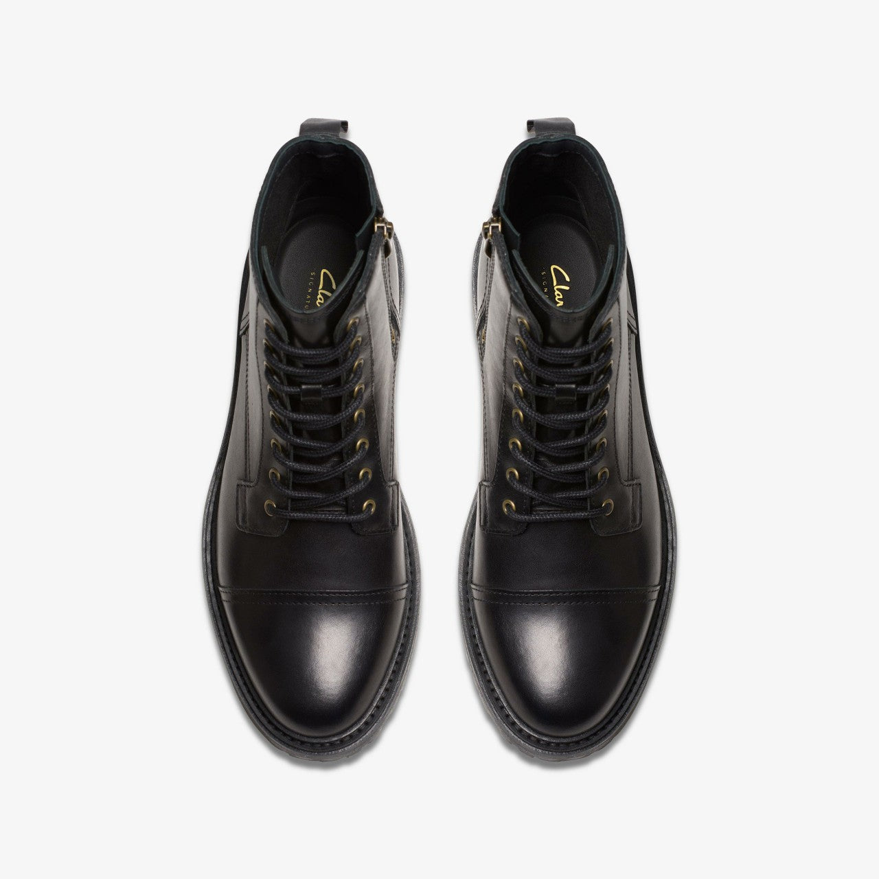 Clarkridge Hi Black Leather | Clarks Sale