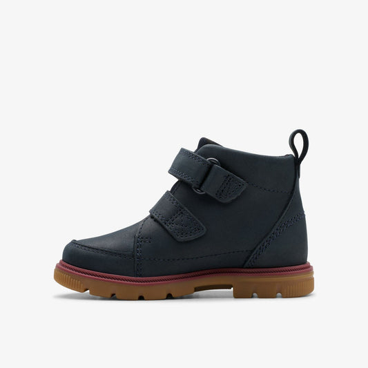 Lorcam Hi Toddler Navy | Clarks US