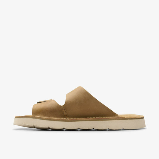 Solsbury Strap Dark Sand Leather | Clarks Onsale
