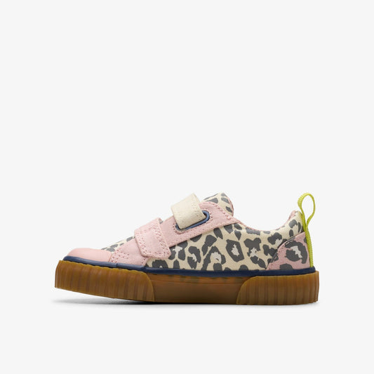 Foxing Vibe Toddler Ecru Canvas | Clarks Onsale