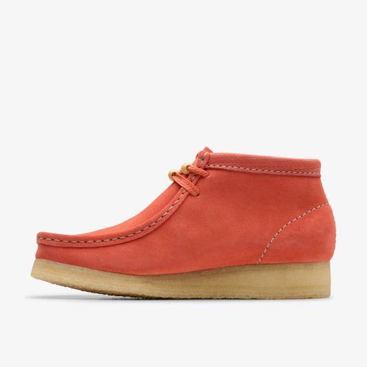 Wallabee Boot Coral Suede | Clarks Discount