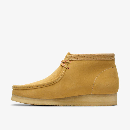 Wallabee Boot Golden Tan Suede | Clarks Discount