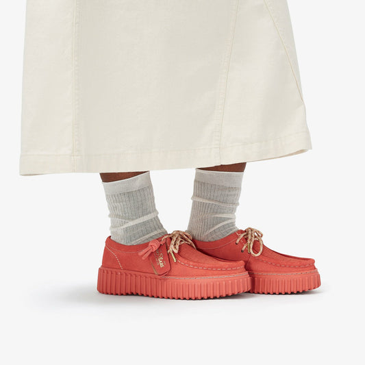 Torhill Bee Coral Suede | Clarks For Sale