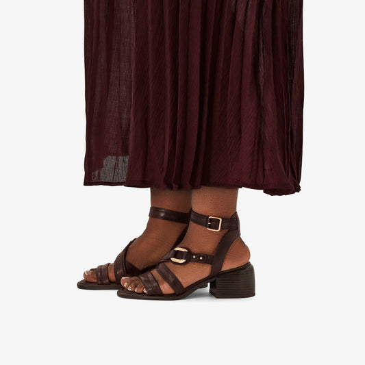 Morwyn Strap Wine Leather | Clarks Discount