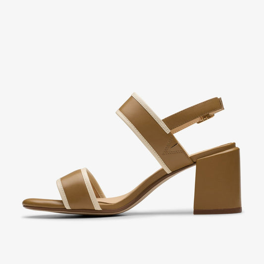 Ezoria Sling Light Tan Combination | Clarks