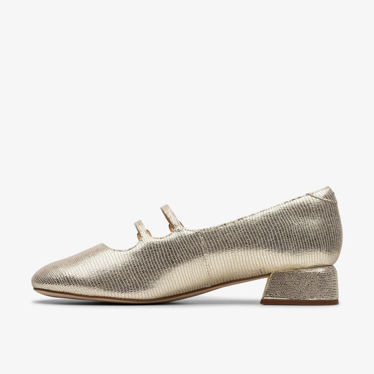 Daiss 30 Shine Champagne Interest | Clarks