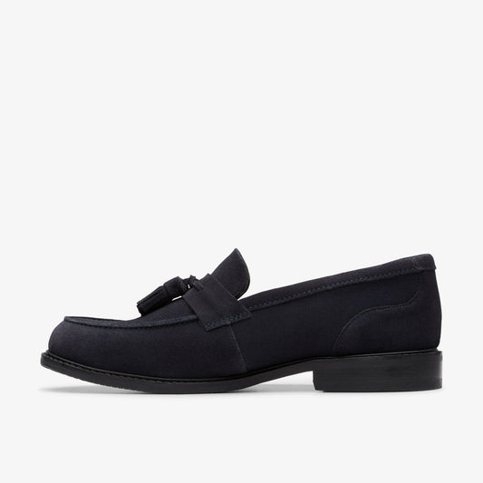 Craft Arlo Step Navy Suede | Clarks Onsale