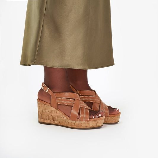 Sabina Sling Tan Leather | Clarks Onsale