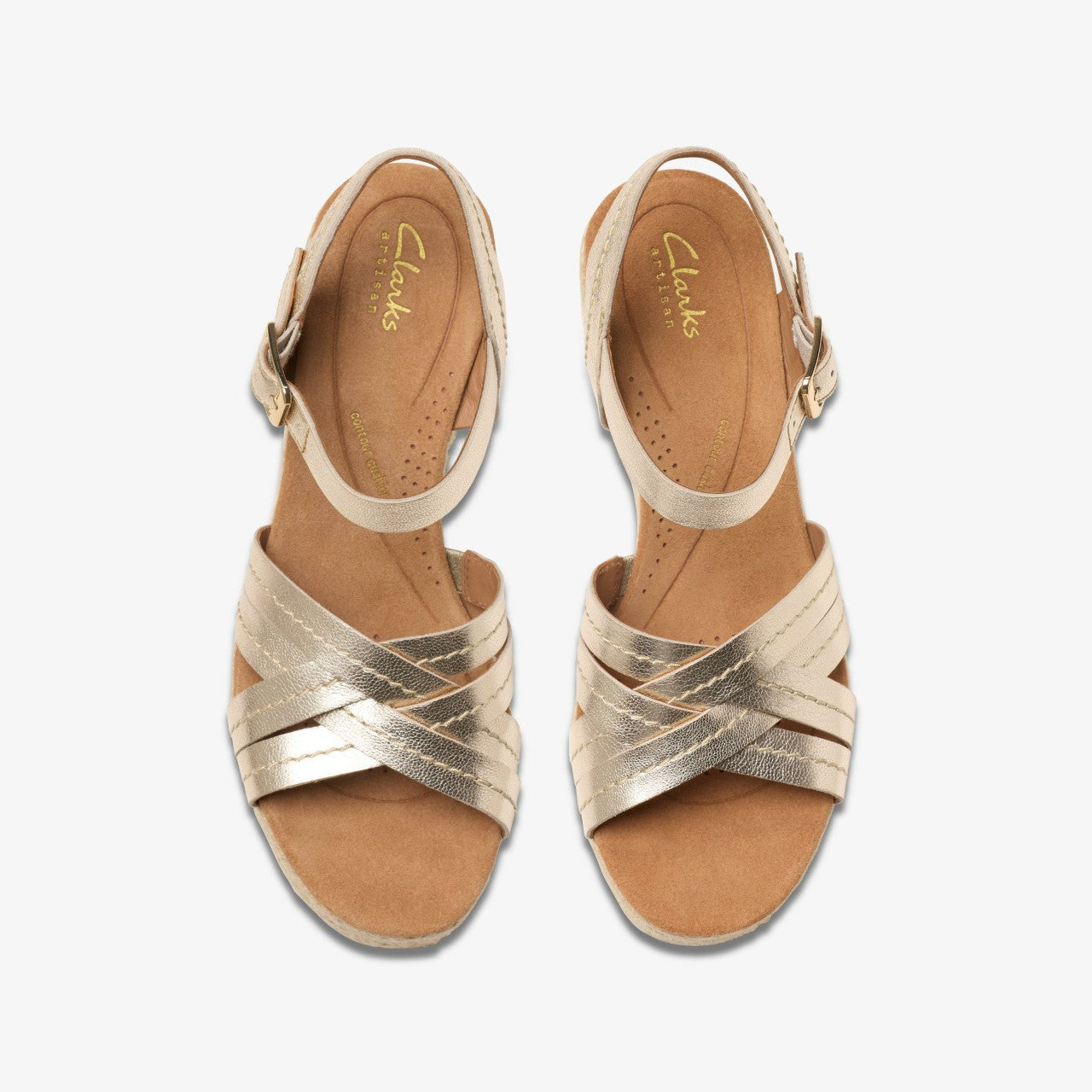 Sabina Strap Champagne | Clarks