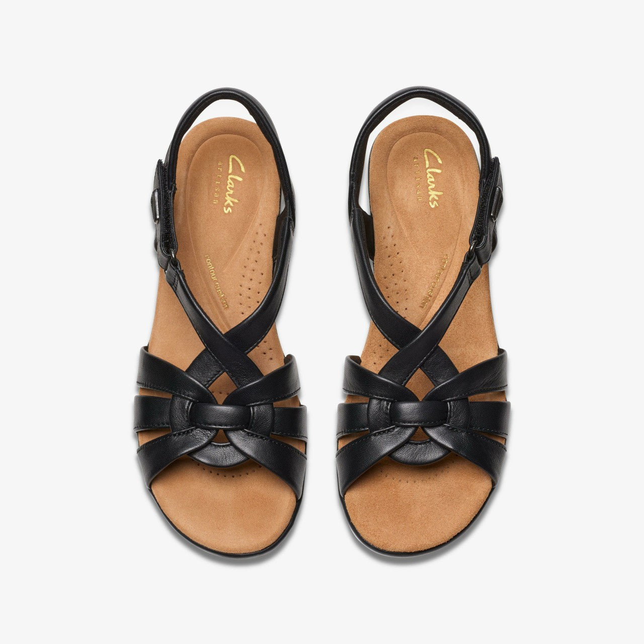 Tuleah Cross Black Leather | Clarks Discount