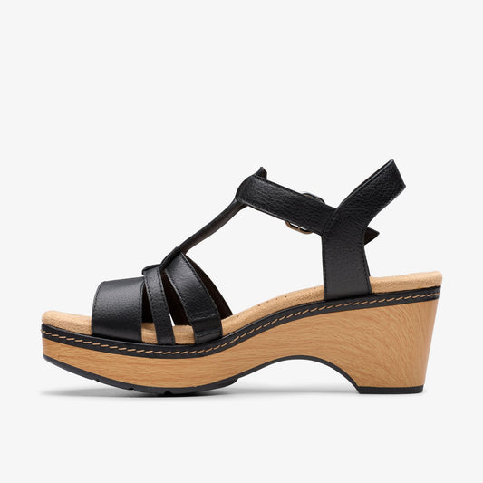 Seannah Madi Black Leather - US 9347