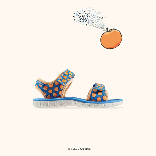 Roald Dahl James & the Giant Peach Surfing Air Kid Blue | Clarks US