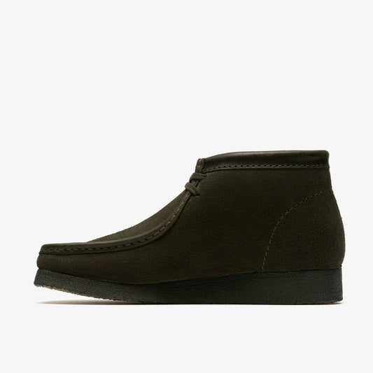 Wallabee Boot Loden Green Suede | Clarks
