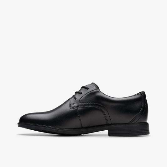 Jonwin Step Youth Black Leather | Clarks Onsale