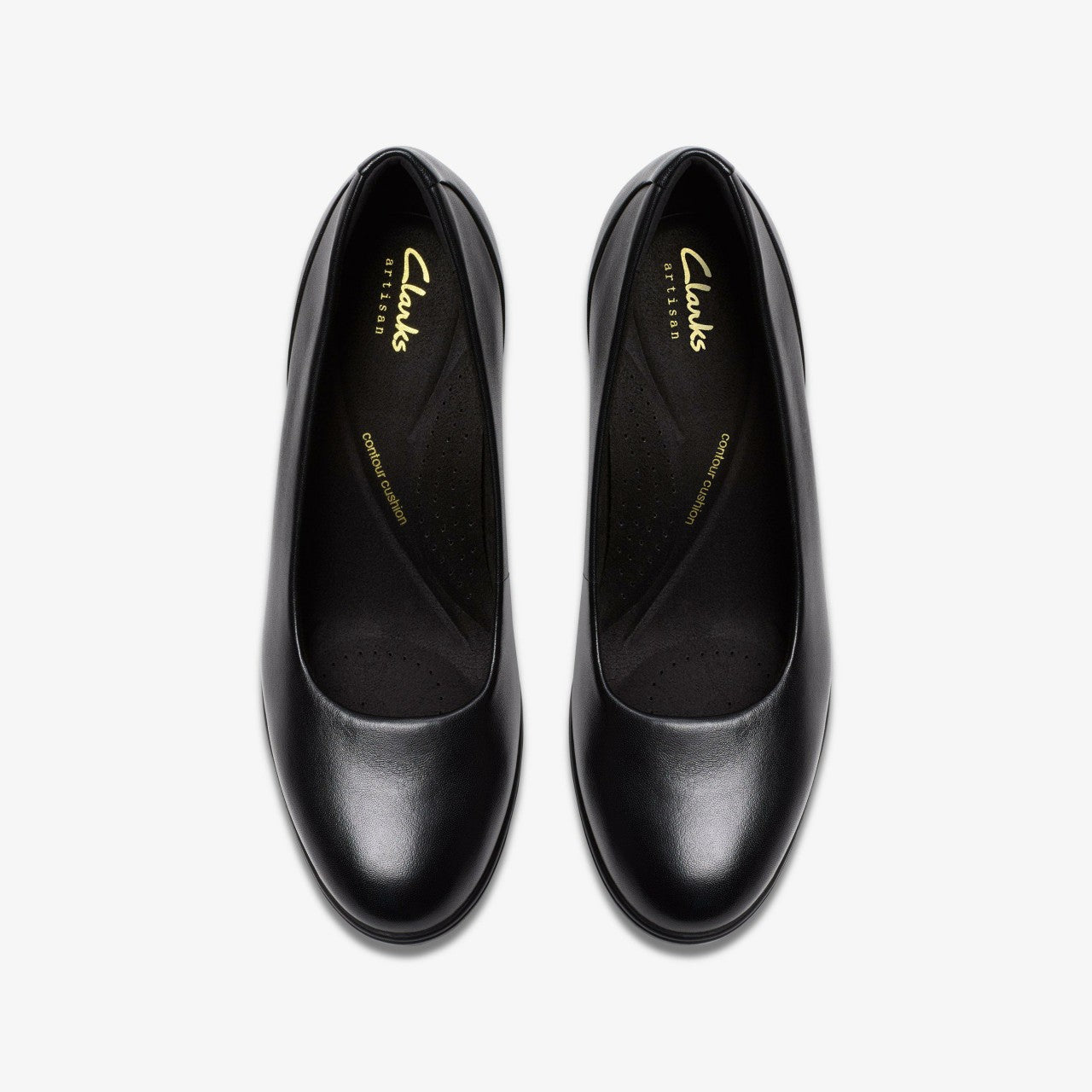 Shaya Poppy Black Leather | Clarks For Sale