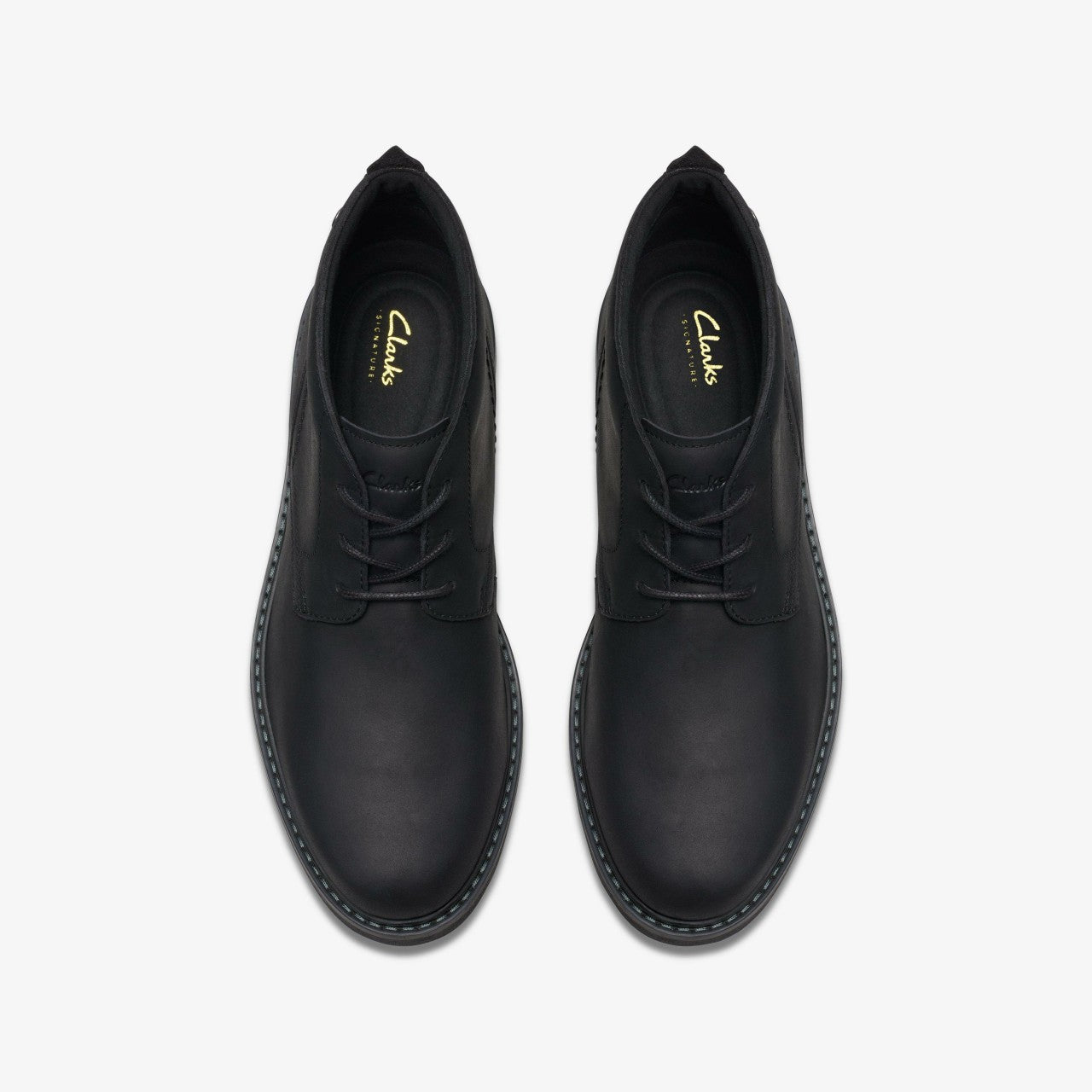 Newford Mid Black Leather | Clarks US
