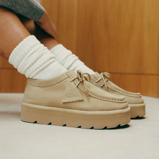 Meare Walla Maple Suede | Clarks