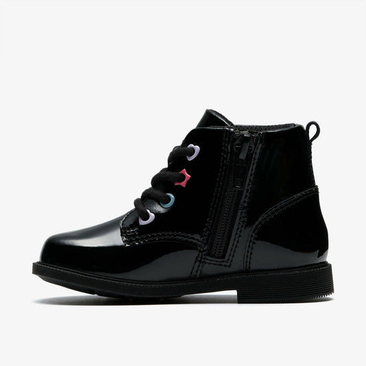 Oaklyn Charm Toddler Black Patent | Clarks Sale