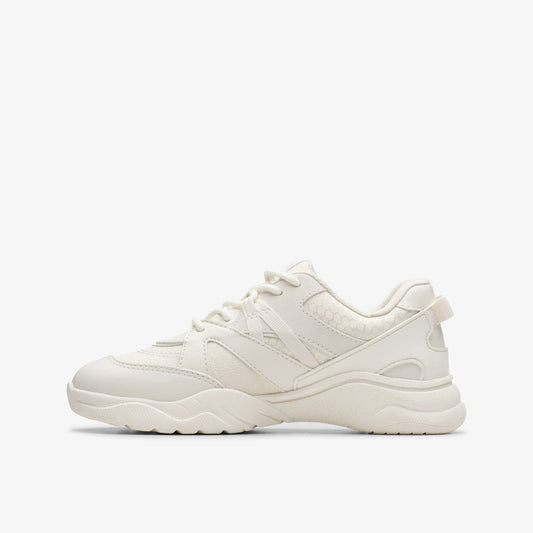 Feather Pace Older White | Clarks For Sale