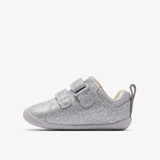 Roamer Craft Toddler Silver Patent | Clarks Onsale