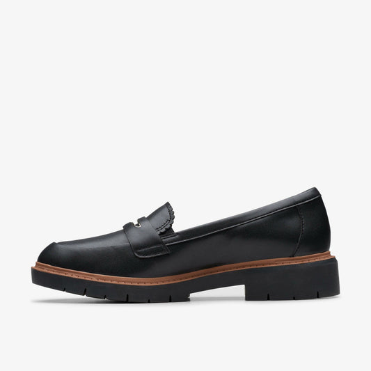 Westlynn Glow Black Leather | Clarks Discount