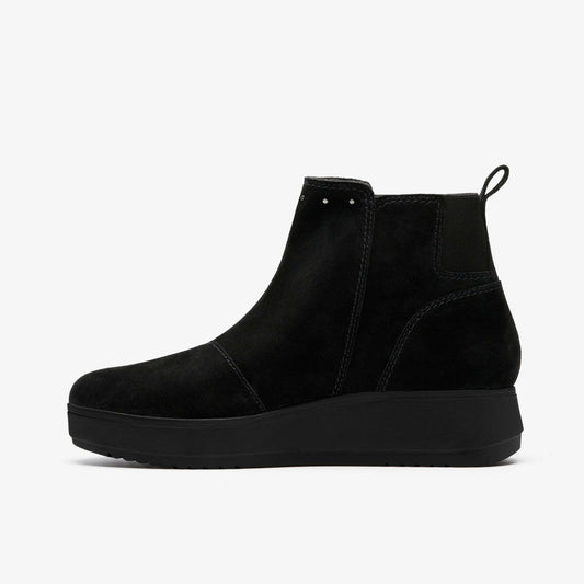 Zylah Willow Black Suede | Clarks Onsale