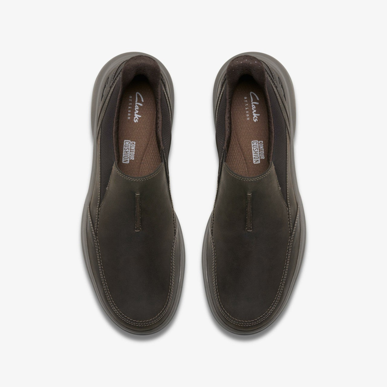 Mullan Step Dark Brown Leather | Clarks