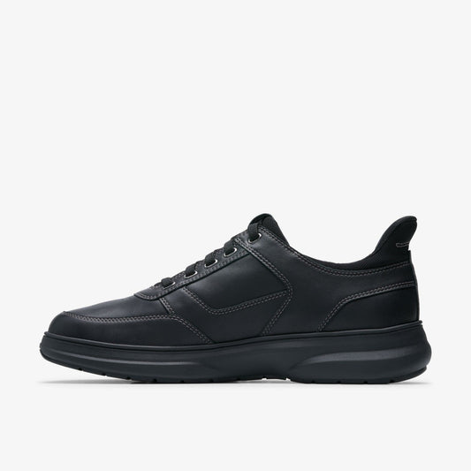 Mullan Easy Black Leather | Clarks Sale