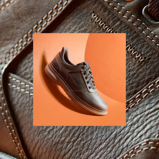 Mullan Easy Dark Brown Leather | Clarks For Sale