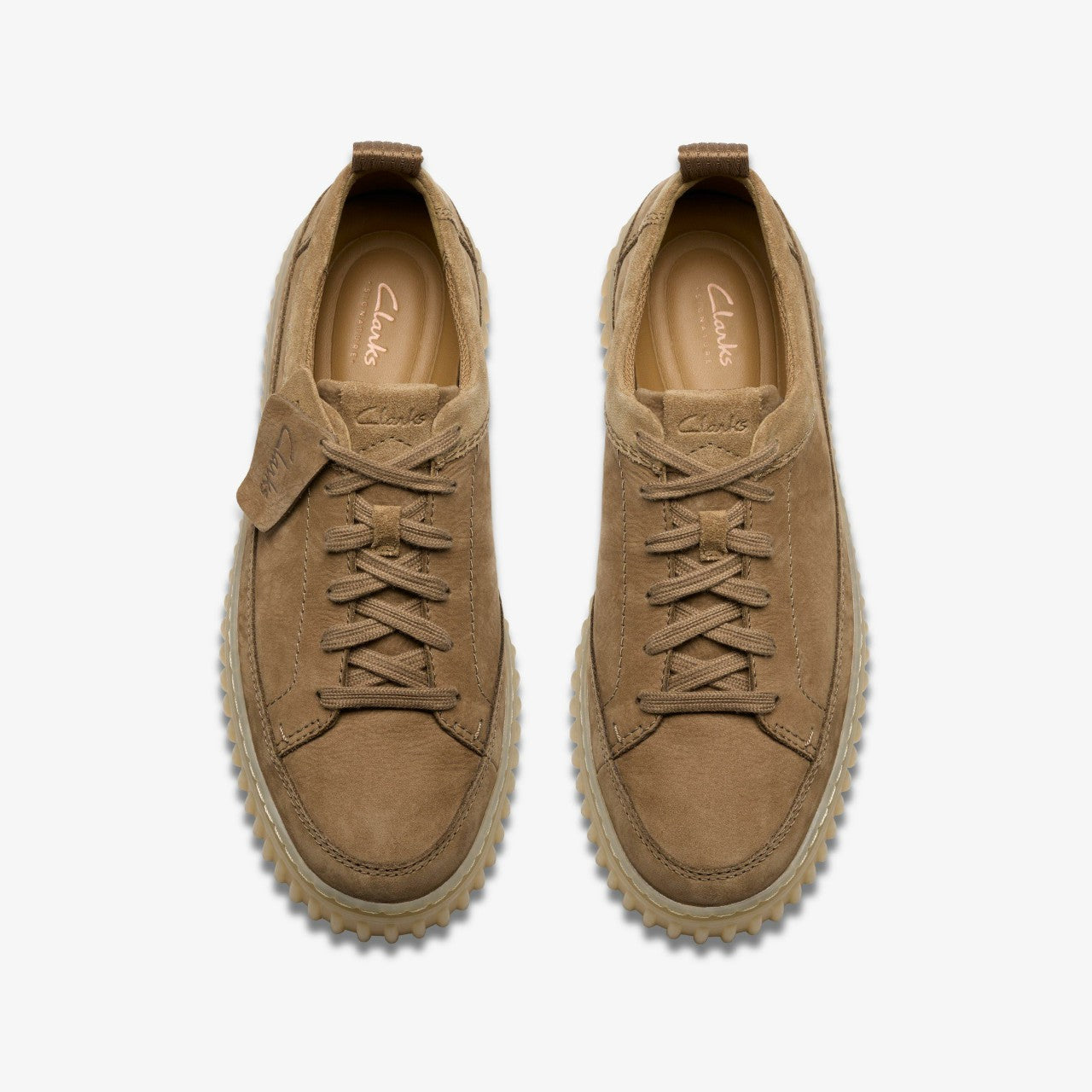 Torhill Lace Dark Sand Nubuck | Clarks Discount