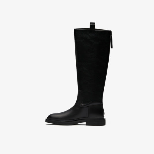 Previa Hi Black Leather | Clarks Discount