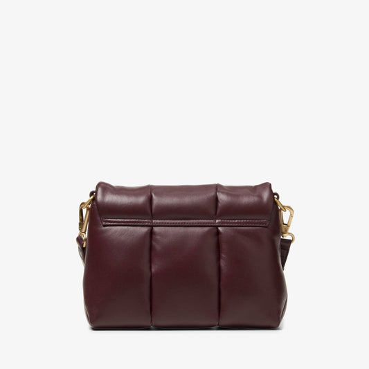 Puffy Crossbody Burgundy Leather | Clarks For Sale