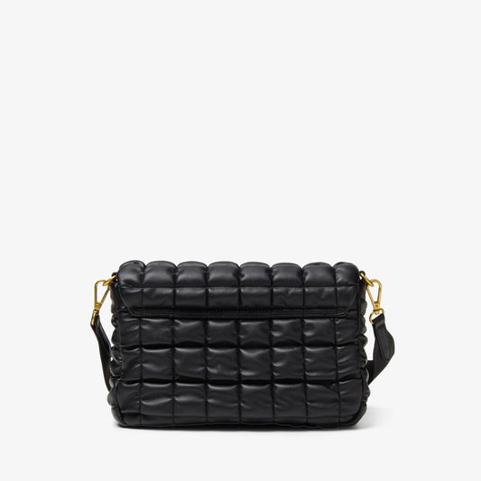 Quilted Cross Black | Clarks