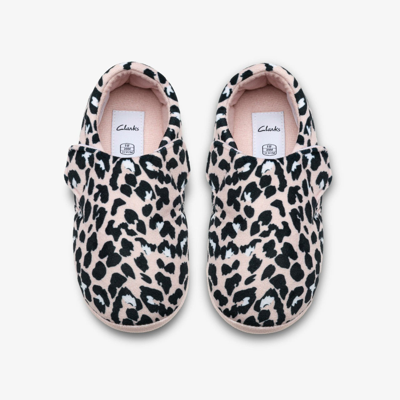 Fluffy Snug Kid Blush Pink Print | Clarks Discount