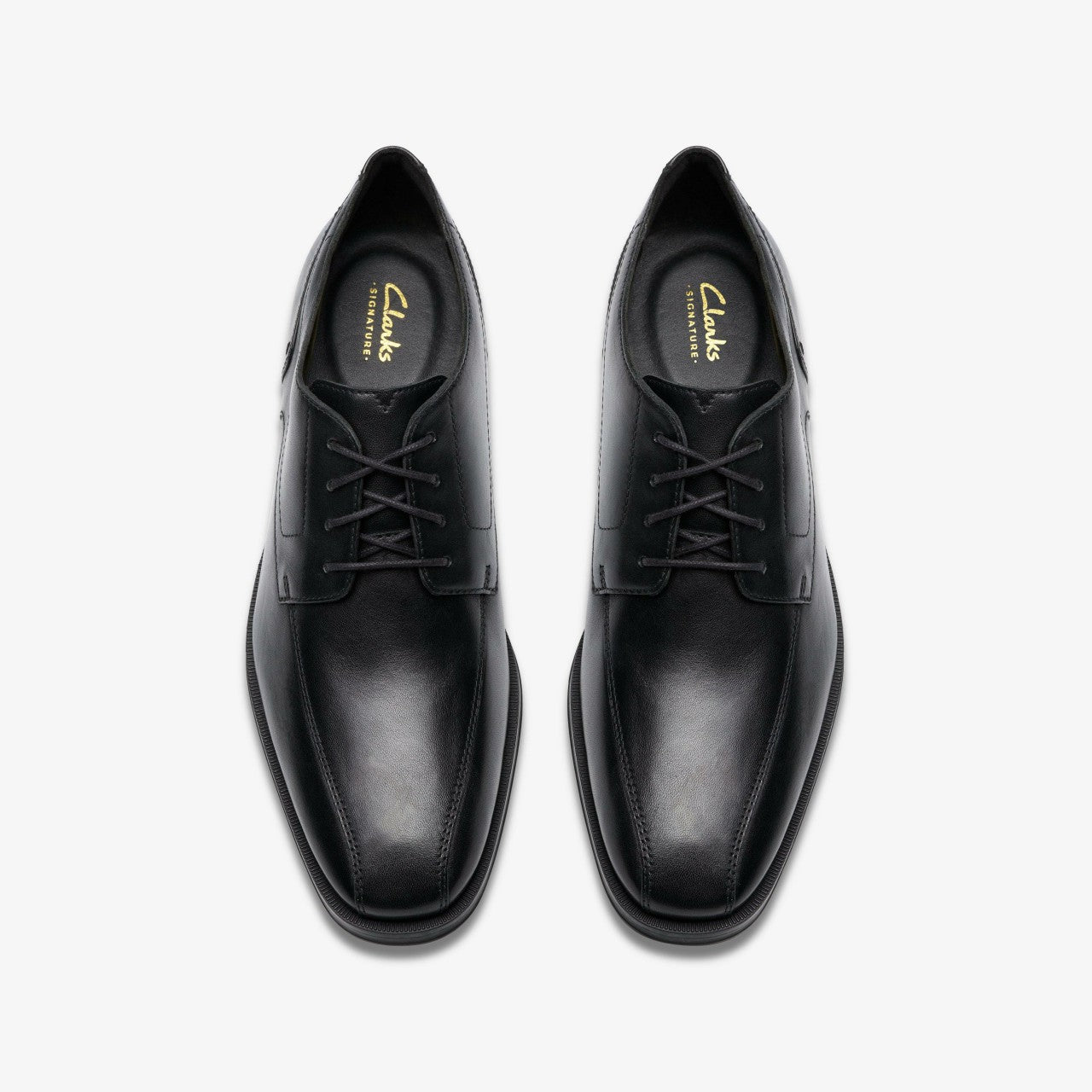Paulton Over Black Leather | Clarks Onsale