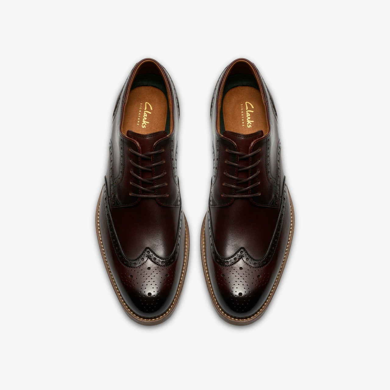 Craft Remi Tip Brown Leather | Clarks