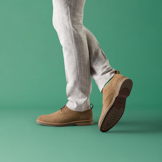Aldwin Lace Tan Suede - US 7774