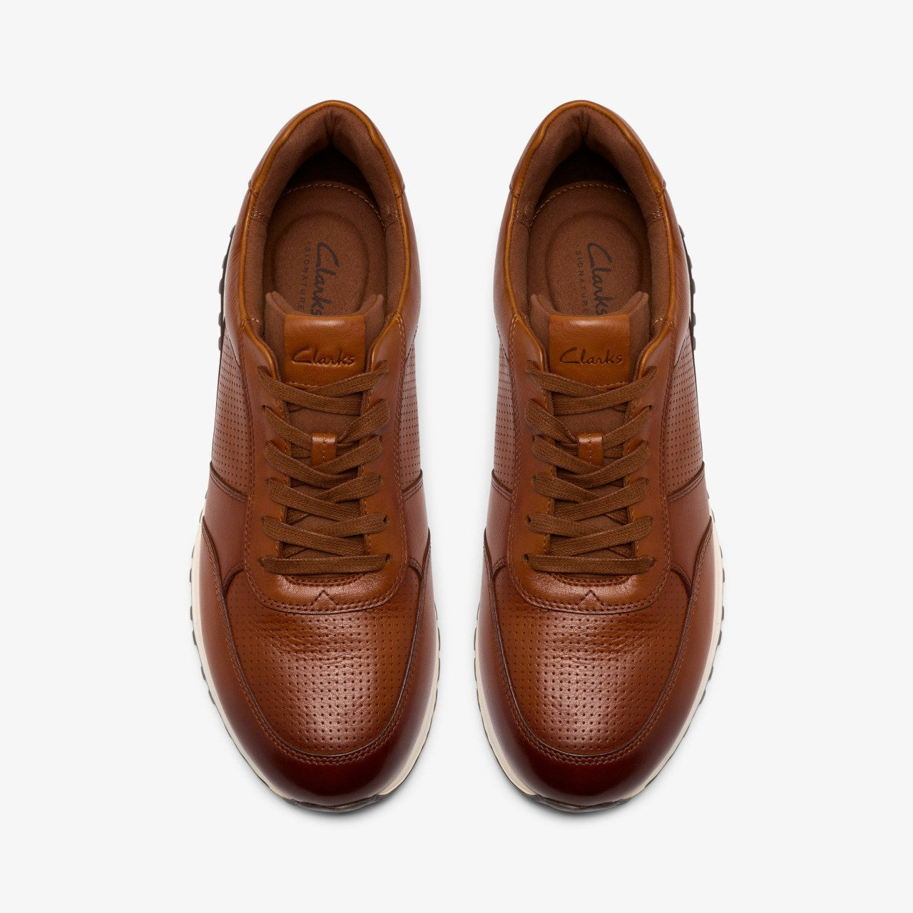 Radwell Tie Tan Leather | Clarks Discount